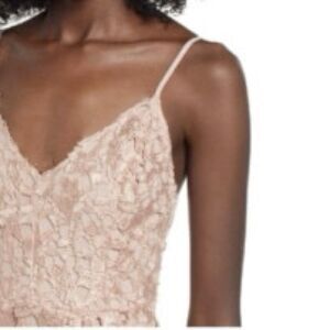 ASTR the Label Lace Sequin Spaghetti Strap Top Medium